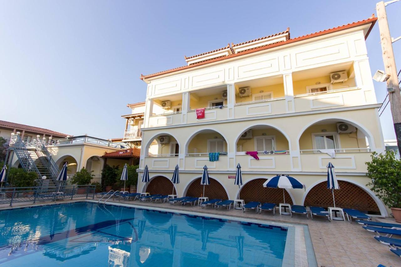 Alkyonis Hotel Laganas Bagian luar foto